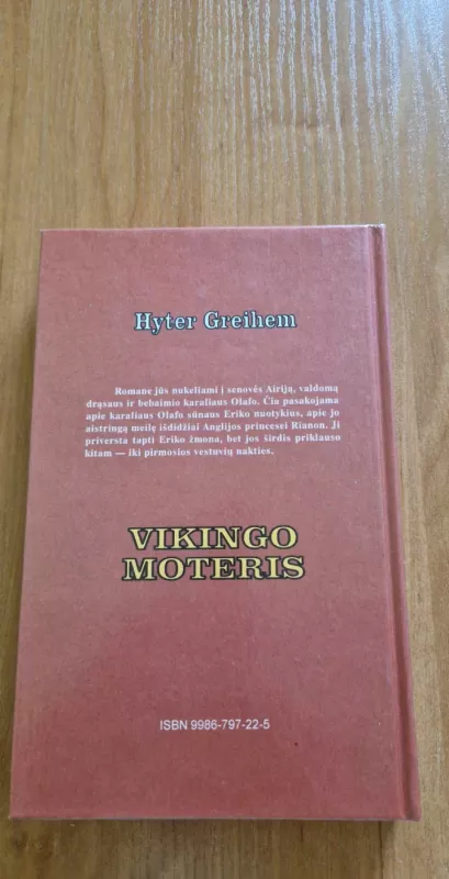 Vikingo moteris - Hyter Greihem, knyga 3