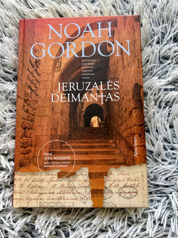 Jeruzalės deimantas - Gordon Noah, knyga 2