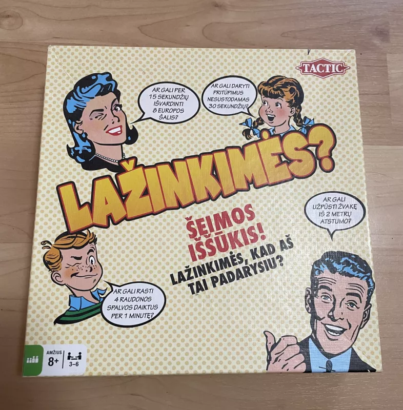 Lažinkimės - , stalo žaidimas 2