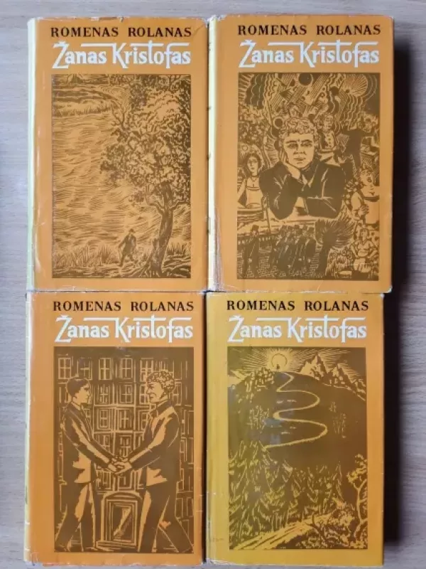 Žanas Kristofas, I-IV tomai - Romenas Rolanas, knyga 3