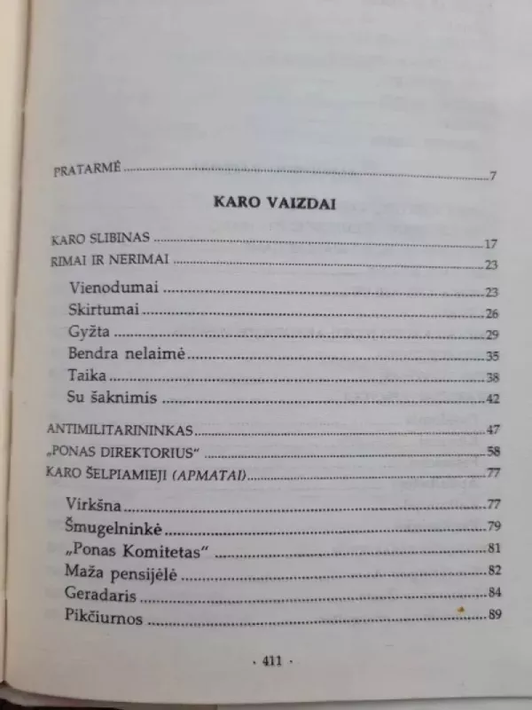 Mišrieji vaizdai. 1 dalis. Karo vaizdai. Scėnos vaizdai -  Vaižgantas, knyga 4