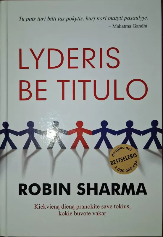 Lyderis be titulo - Robin Sharma, knyga 2