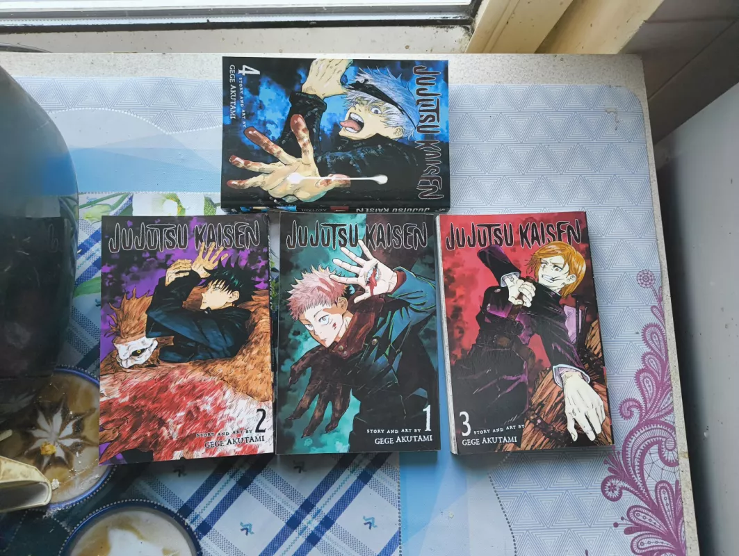 Jujutsu kaisen vol 1-4 - Gege Akutami, knyga 2