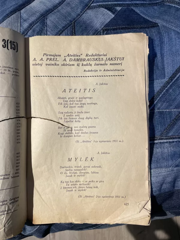 Ateitis 1938 - Autorių Kolektyvas, knyga 3