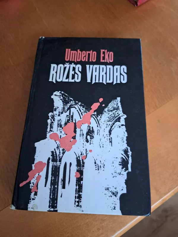 Rožės vardas - Umberto Eco, knyga 2