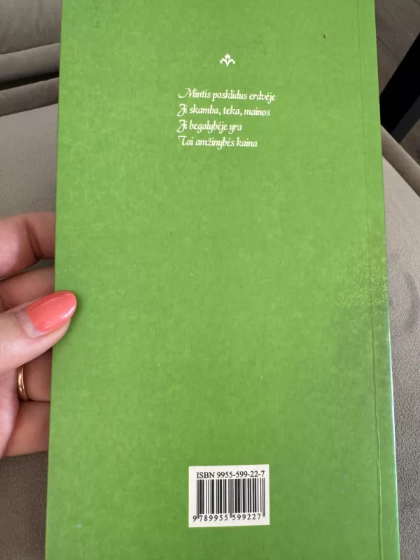 SIDABRO LIETUS. Dvasinė poezija. - Aldona Purvinytė, knyga 5