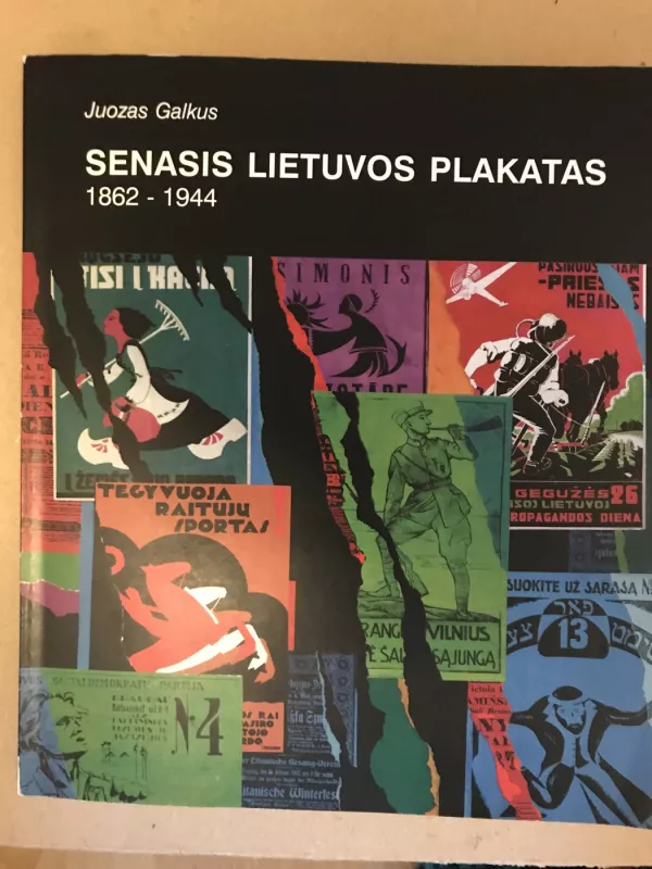 senasis lietuvos plakatas - Galkus Juozas, knyga 3