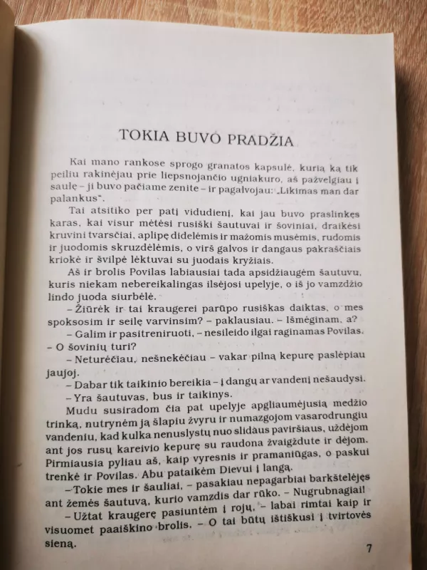 Nors nešvietė laimėjimo viltis - Jonas Mikelinskas, knyga 6