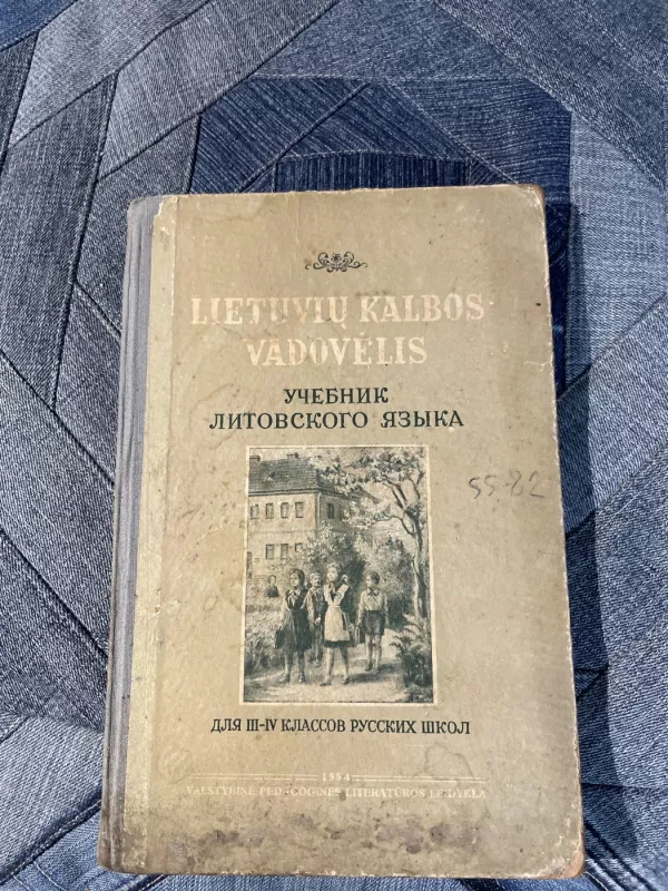 Lietuvių kalbos vadovėlis rusų mokykloms - S. Balčytis, M. Lebedytė, A. Suslonova, knyga 2