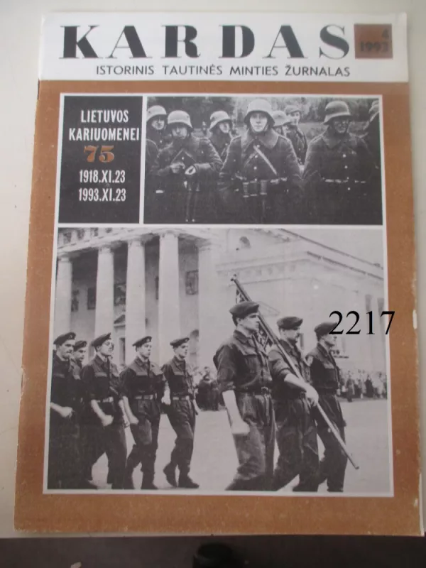 Kardas 1993 Nr. 4 - Autorių kolektyas, knyga 2