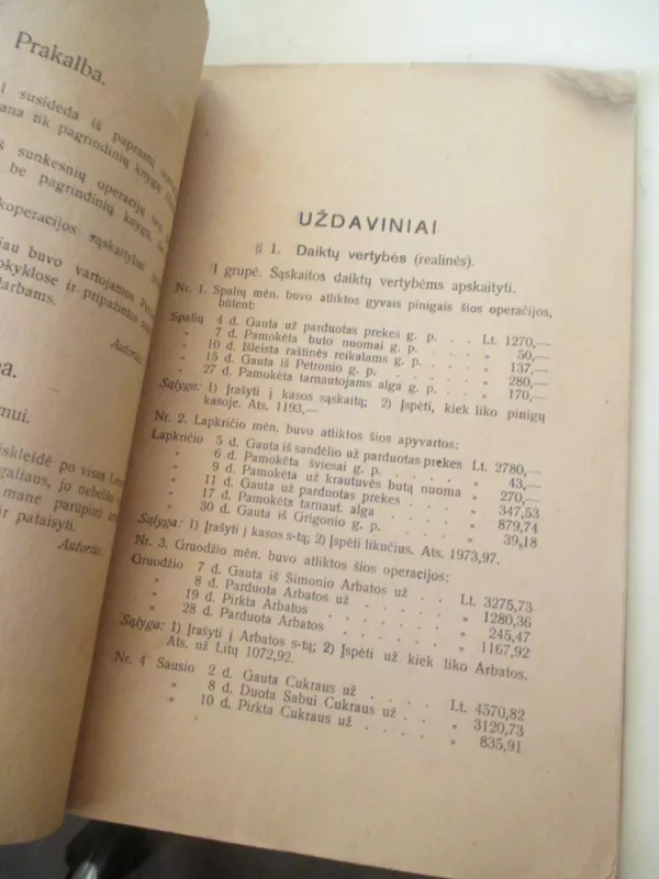 Buhalterijos uždavinynas praktikos darbams - Jonas Ilgūnas, knyga 5