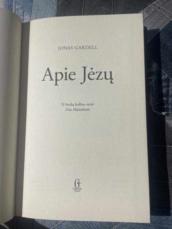 Apie Jėzų - Jonas Gardell, knyga 3