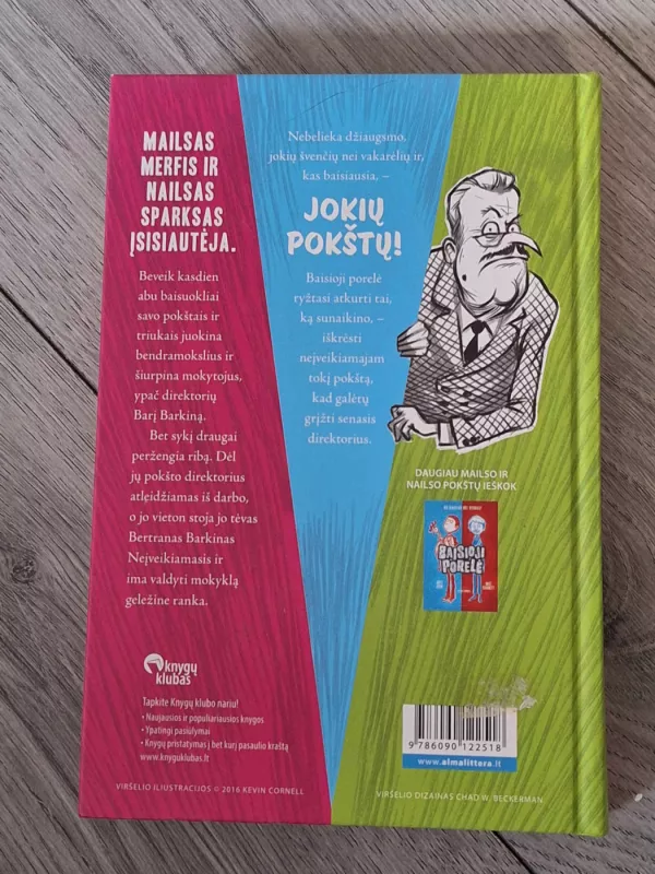 Baisioji porelė įsisiautėja. 2 knyga - Mac Barnett, Jory  John, knyga 3