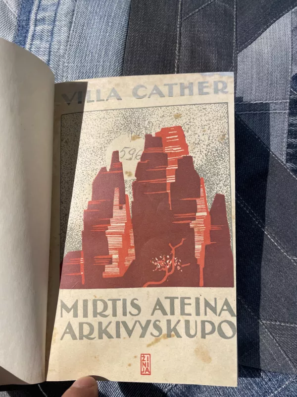 Mirtis ateina arkivyskupo (II dalis) - Willa Cather, knyga 2