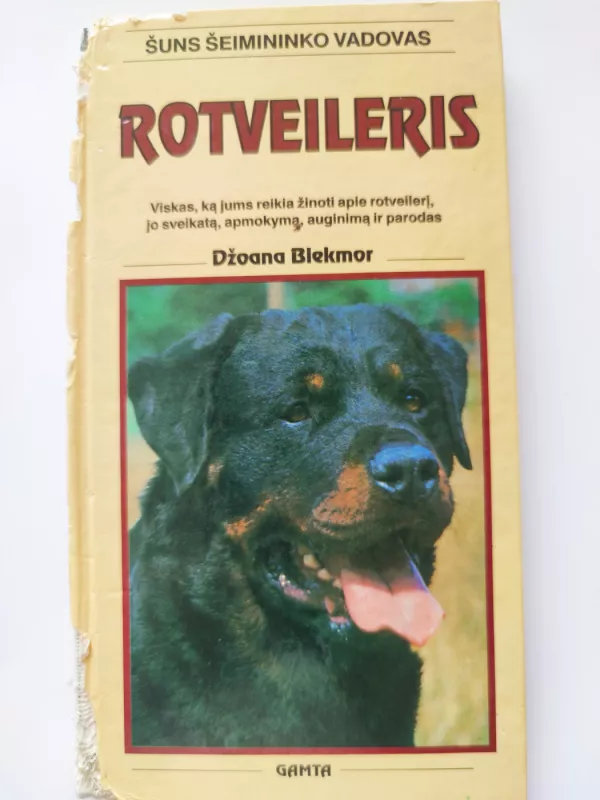 Rotveileris - Džoana Blekmor, knyga 2