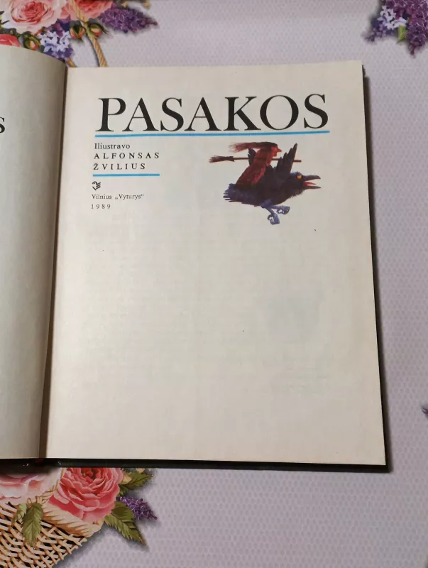 Pasakos - Antanas Vaičiulaitis, knyga 3