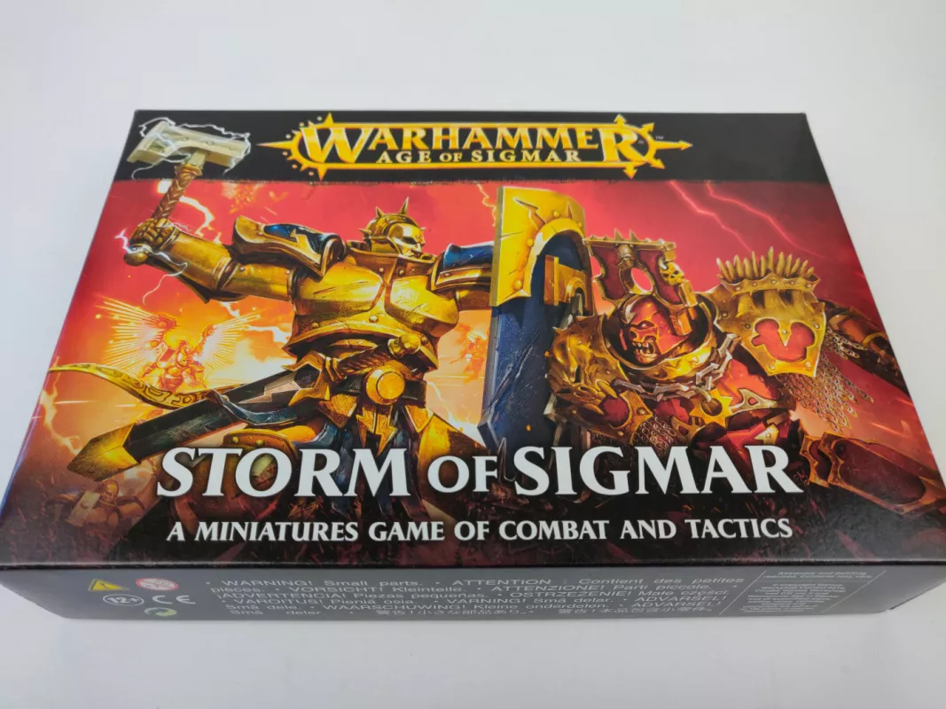 Warhammer: Age of Sigmar Storm of Sigmar 80-15-60 - , stalo žaidimas 2