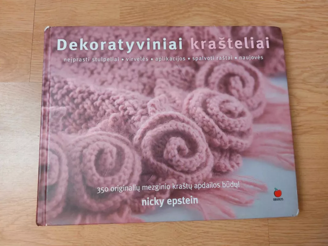 Dekoratyviniai krašteliai - Nicky Epstein, knyga 2