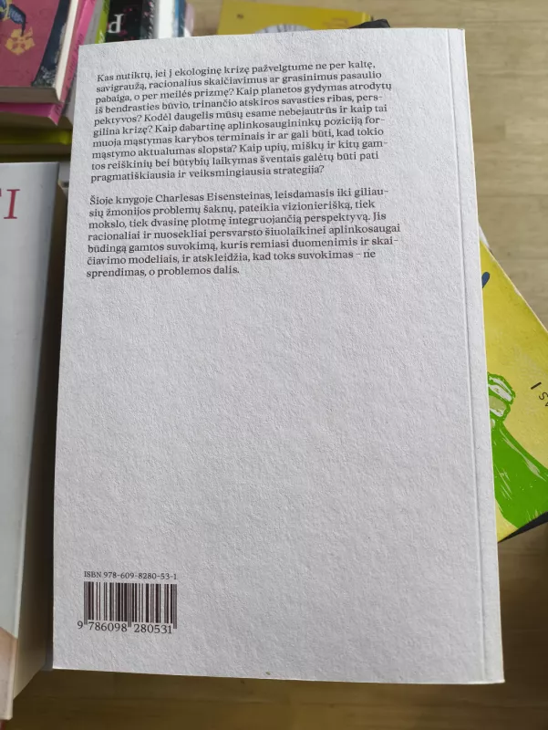 Klimatas: naujasis pasakojimas - Charles Eisenstein, knyga 2