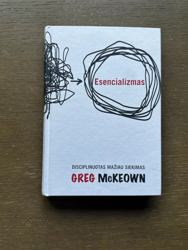 Esencializmas: disciplinuotas mažiau siekimas - Greg Mckeown, knyga 2