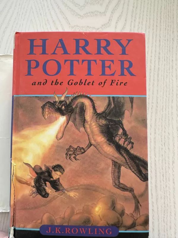 Harry Potter and the Goblet of Fire - Rowling J. K., knyga 4