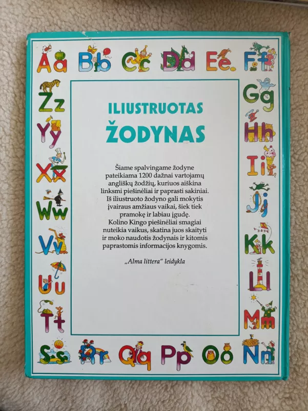 Picture Dictionary. Iliustruotas žodynas - Angela Wilkes, knyga 3