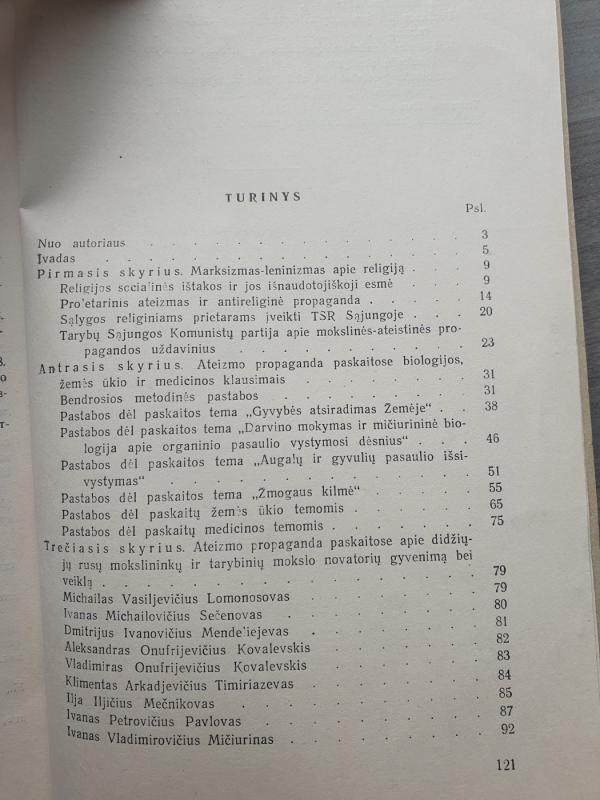 Mokslinė - ateistinė propaganda masinėse paskaitose gamtos mokslų temomis - V. Gerasimovas, knyga 3