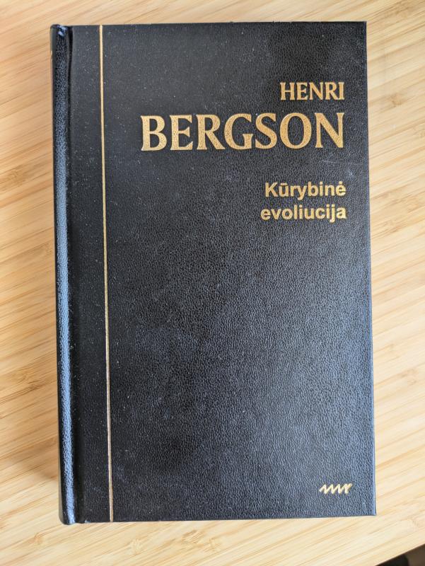 Kūrybinė evoliucija - Henri Bergson, knyga 2