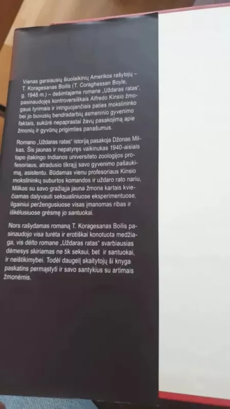 Uždaras ratas - T.C. Boyle, knyga 4