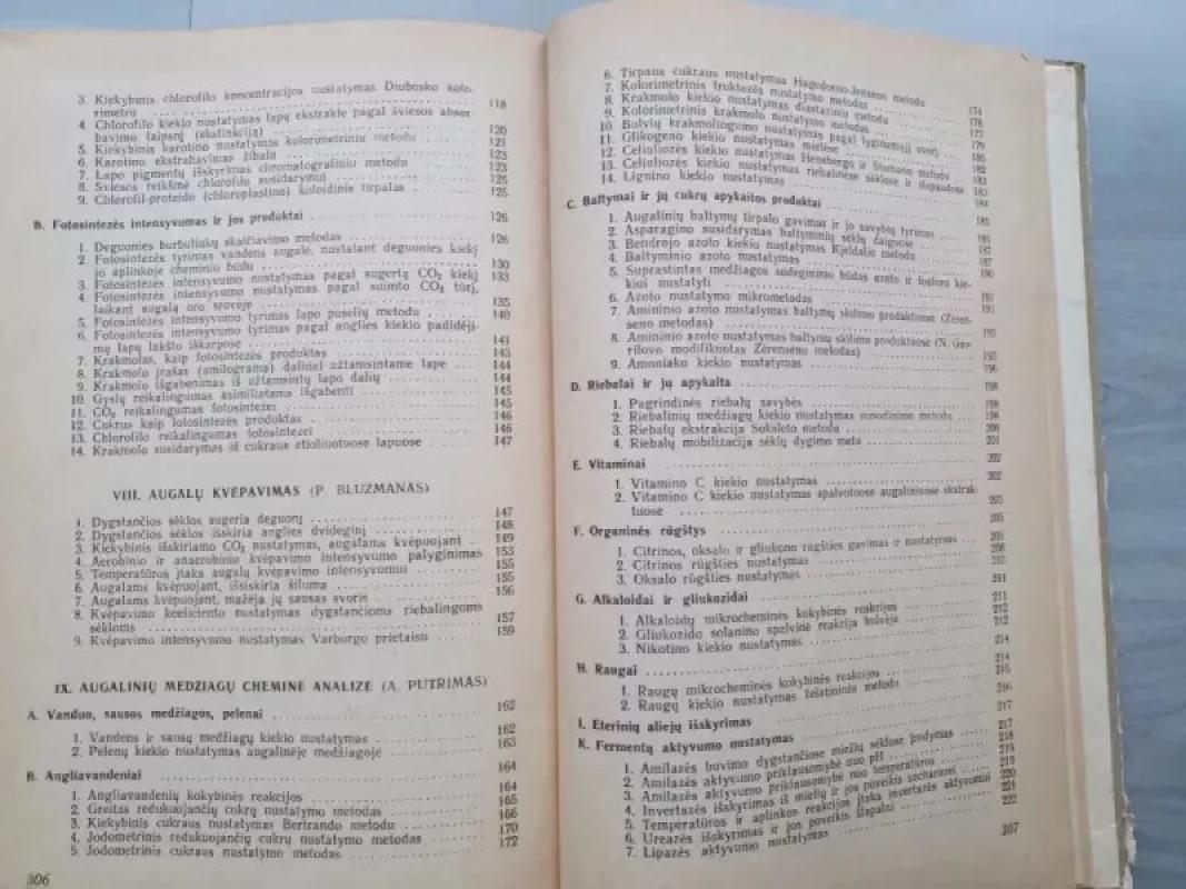 Augalų fiziologijos laboratoriniai darbai - J. Dagys, J.  Kuprevičius,A.  Minkevičius, knyga 4