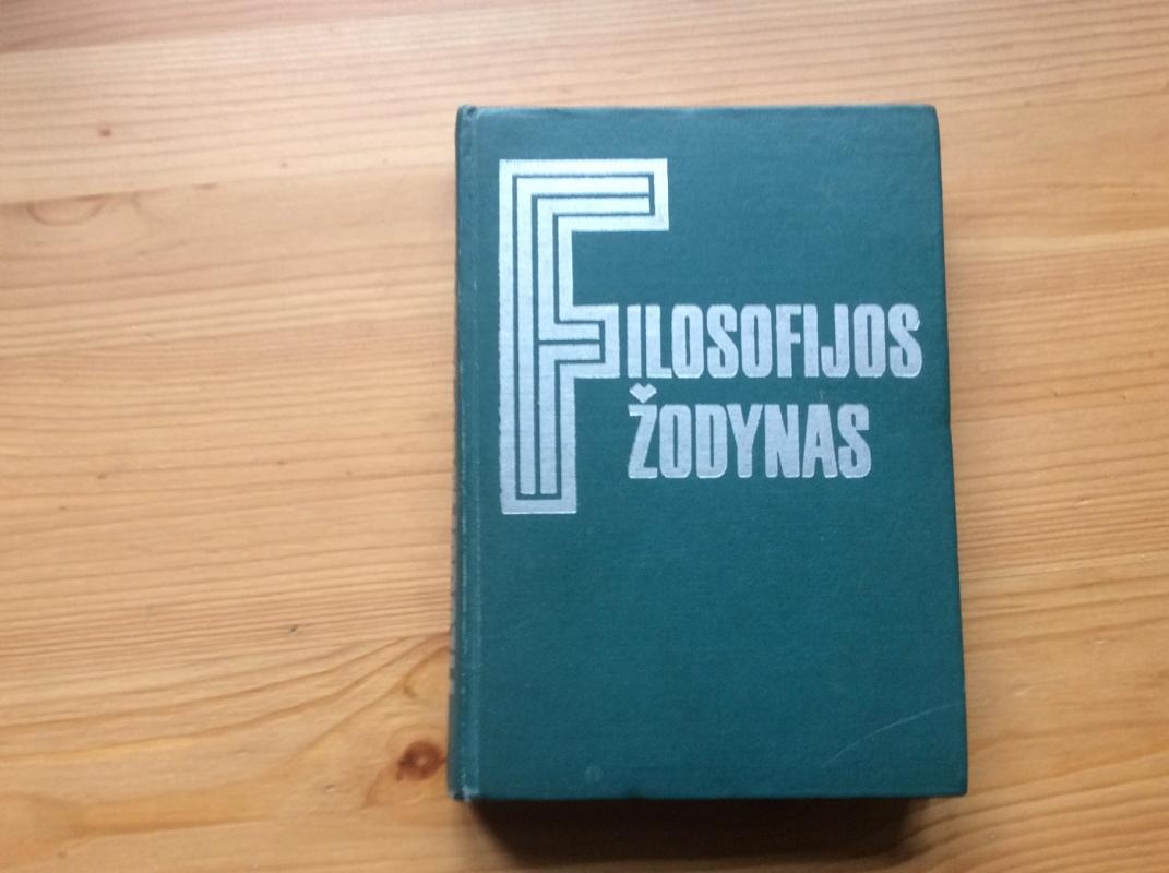 Filosofijos žodynas - M. Rozentalis, knyga 2