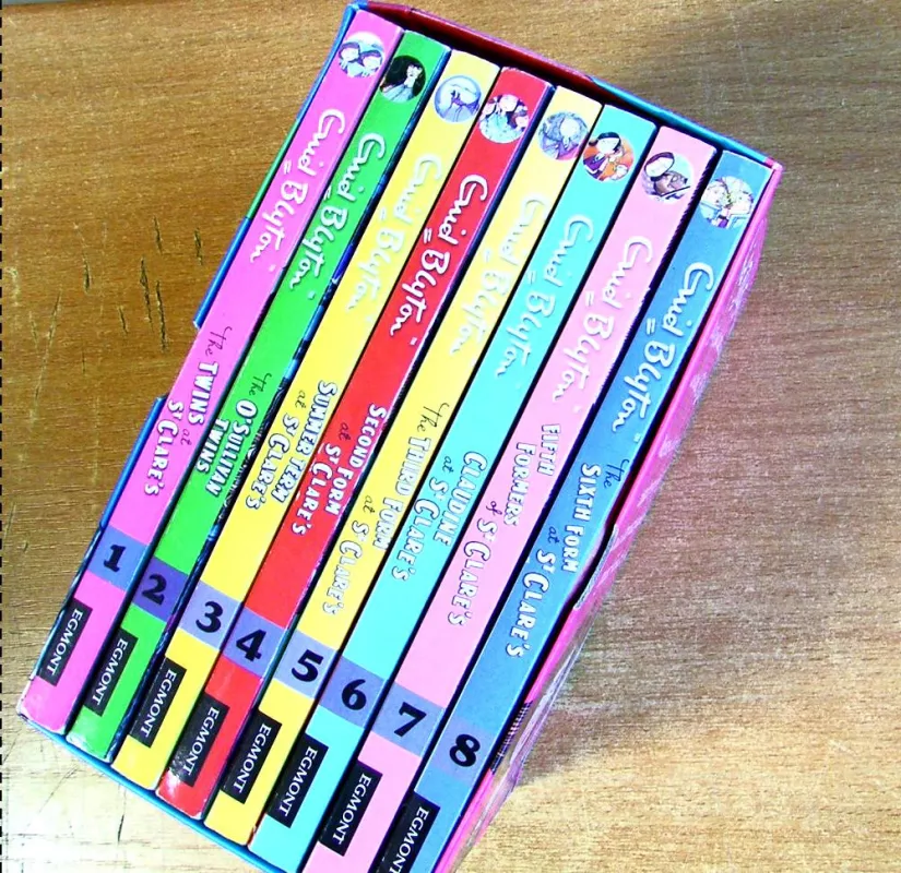 St Clare's box-set - Enid Blyton, knyga 4