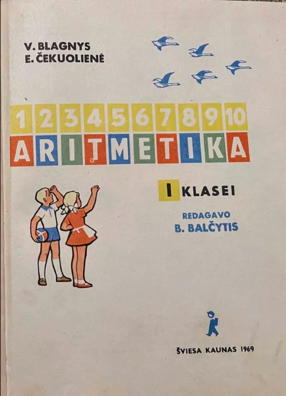 Aritmetika 1 klasei - V. Blagnys, knyga 3