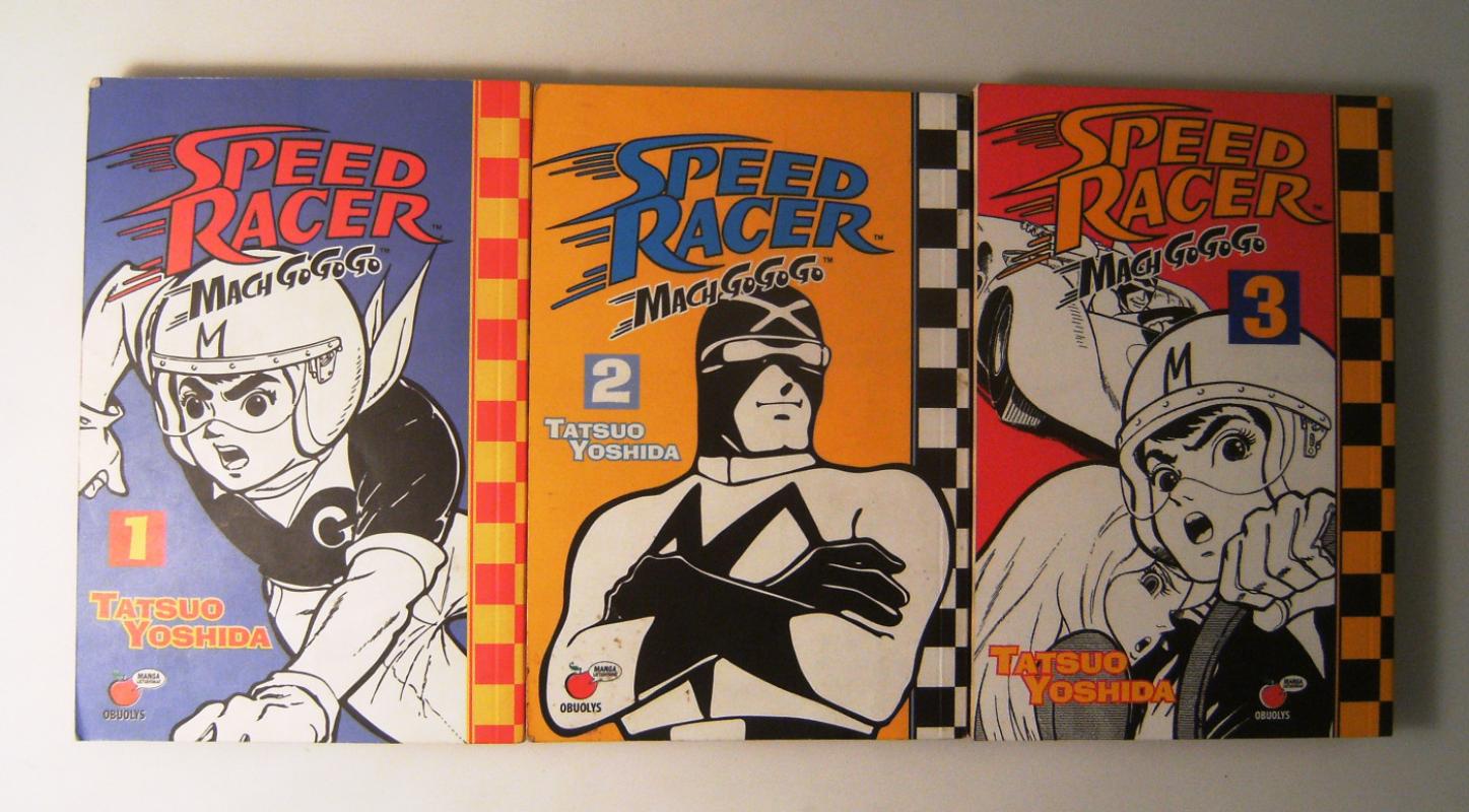 Speed racer Mach Go Go Go I-III dalys - Tatsuo Yoshida, knyga 4