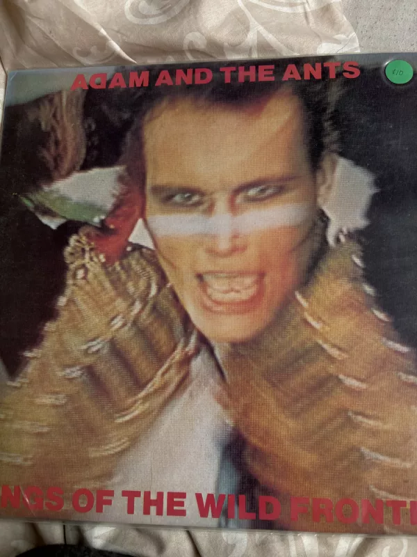 Adam And The Ants - Kings Of The Wild Frontier - Adam And The Ants, plokštelė 3