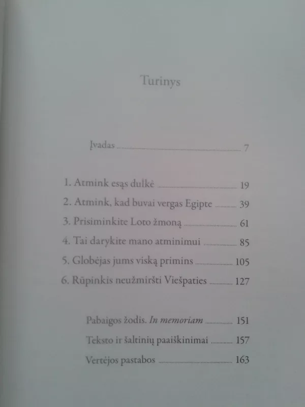 Sudaužyti vienatvę. Apie krikščioniškąjį atminimą - Erik Varden, knyga 5