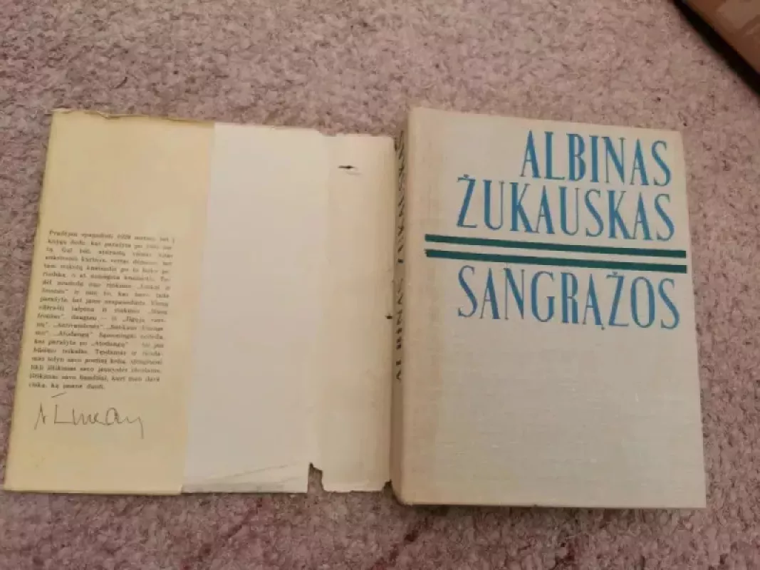 Sangražos - Albinas Žukauskas, knyga 3