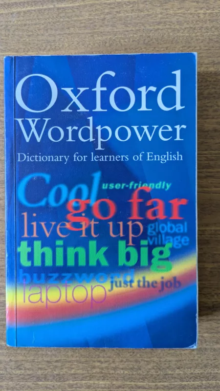 Oxford Wordpower: Dictionary for learners of English - Miranda Steel, knyga 2