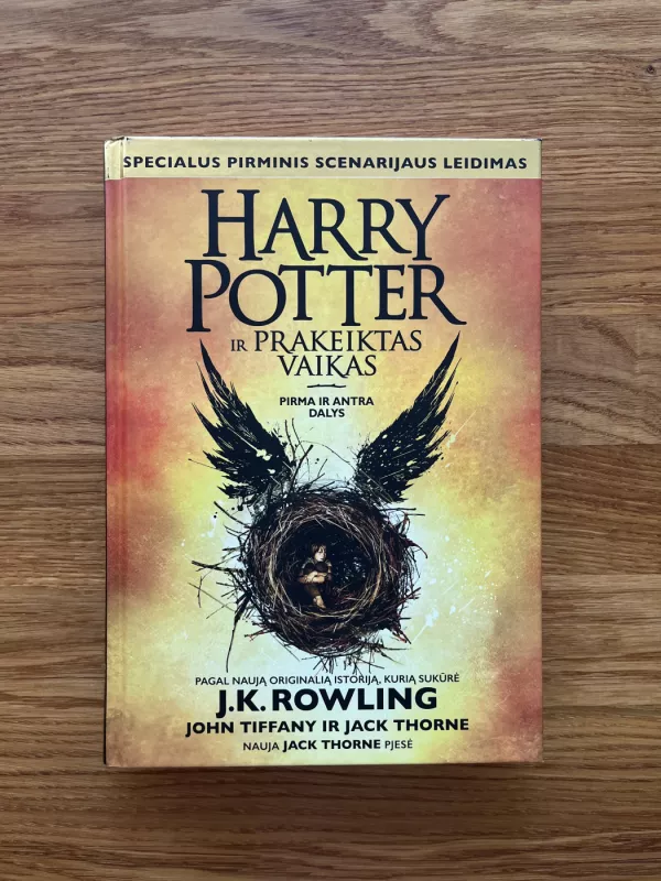 Harry Potter ir prakeiktas vaikas - J.K. Rowling, knyga 2