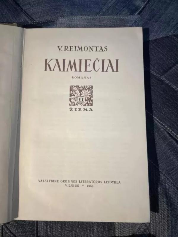 Kaimiečiai (4 tomai) - V. Reimontas, knyga 5