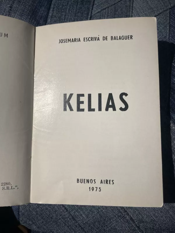 Kelias - Josemaria Escriva de Balaguer, knyga 3