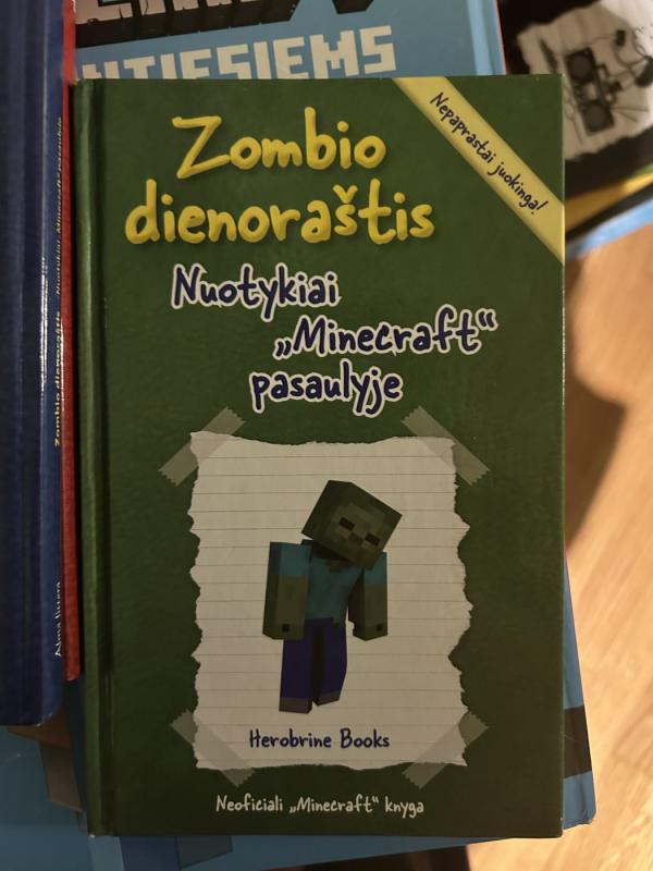 Zombio dienoraštis. Nuotykiai „Minecraft“ pasaulyje - herobrine books, knyga 2