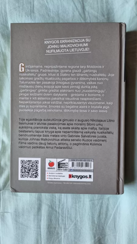 Sibirietiškas auklėjimas - Nicolai Lilin, knyga 3