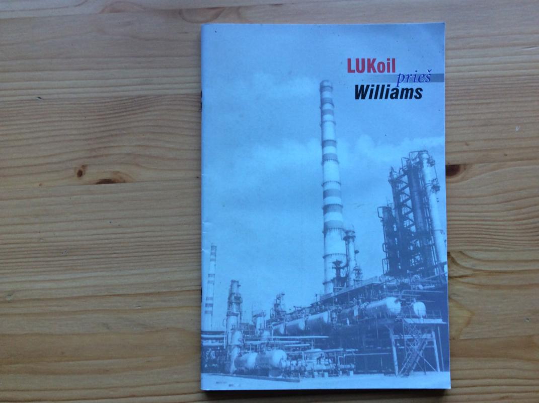 Lukoil prieš Williams - Sudarė Vytautas landsbergis, knyga 2