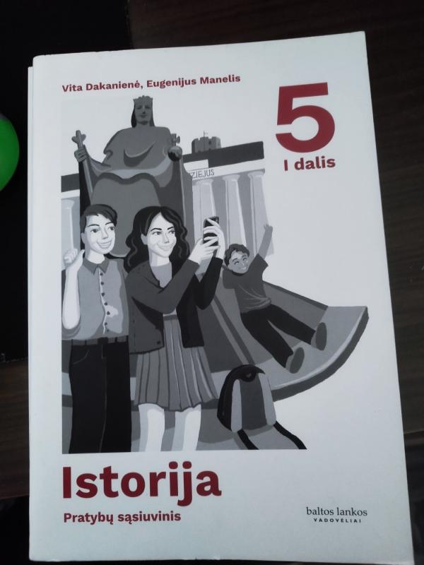 Istorija pratybų sąsiuvinis 5 klasei I dalis - Regimantas Jokimaitis, Eugenijus Manelis, knyga 2