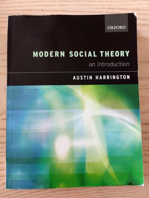 Modern Social Theory An Introduction - Austin Harrington, knyga 2