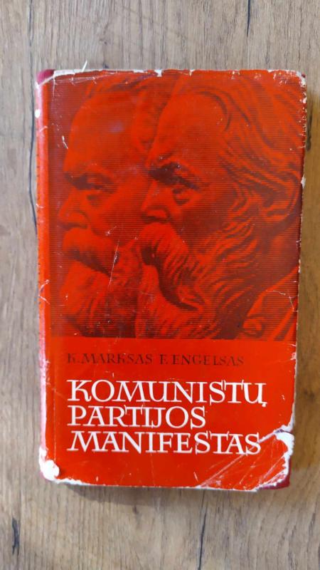 Komunistų partijos manifestas - K. Marksas, F.  Engelsas, knyga 2