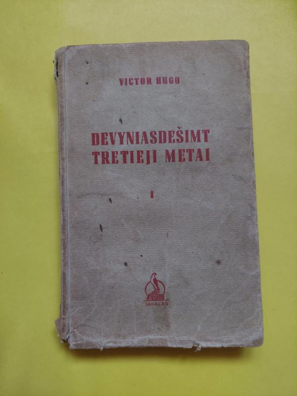 Devyniasdešimt tretieji metai (I dalis) - Victor Hugo, knyga 3