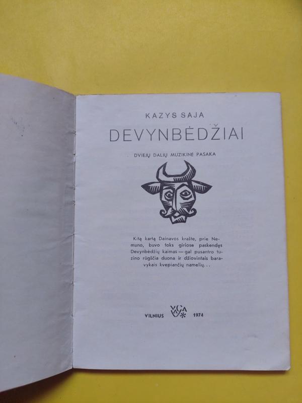 Devynbėdžiai - Kazys Saja, knyga 5