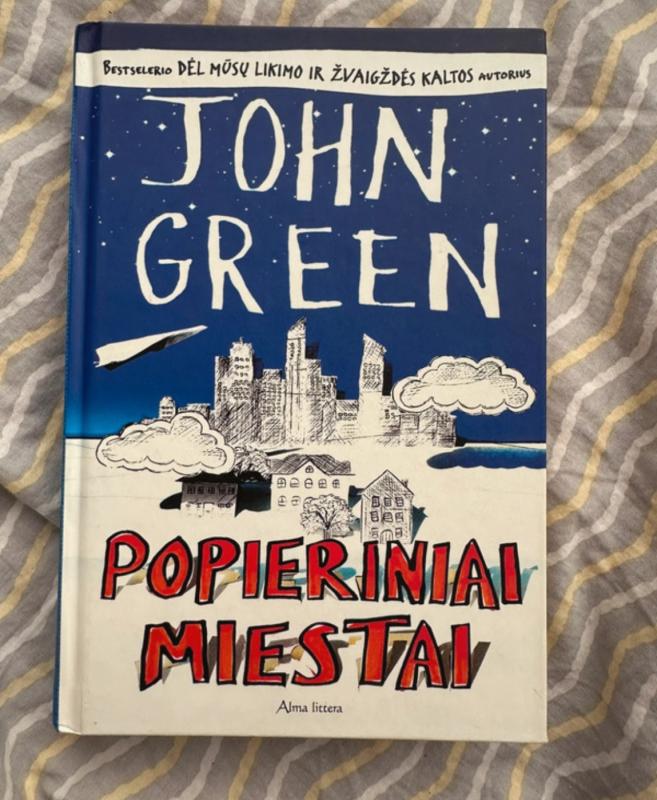 Popieriniai miestai - John Green x, knyga 2